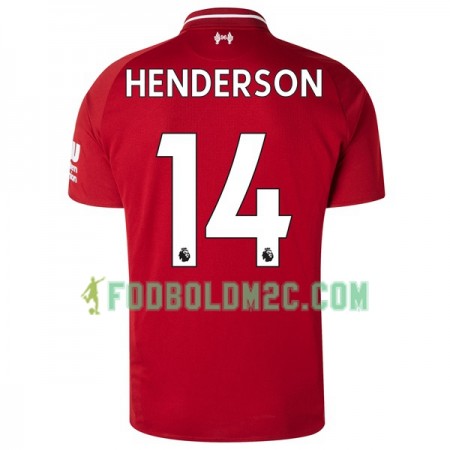 Liverpool Henderson 14 Hjemmebanesæt 2018-2019 Kortærmet